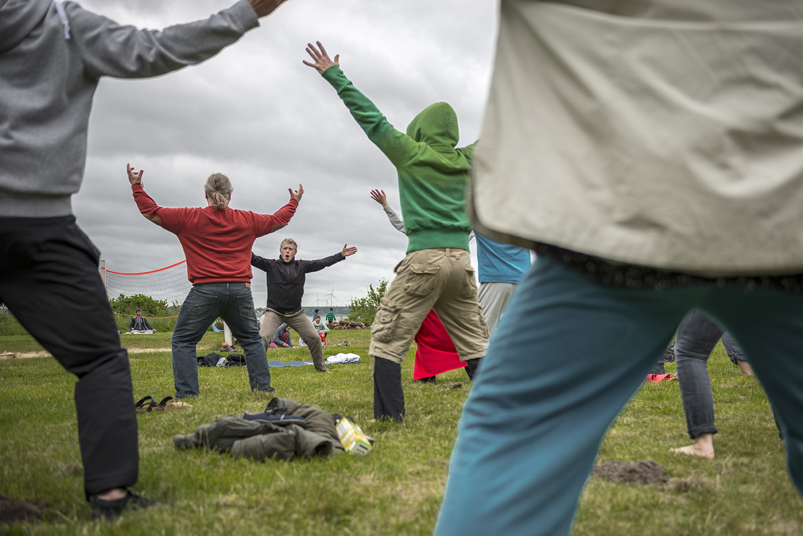 Haka auf dem Yoga Love Festival